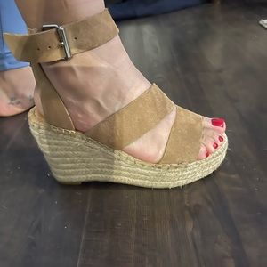 Dolce Vita Shayla Espadrille Wedges Size 6.5
